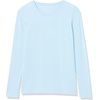 image:imageAmazon Essentials Womens RegularFit LongSleeve Crewneck TShirt Available in Plus SizeSky Blue