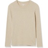 image:imageAmazon Essentials Womens RegularFit LongSleeve Crewneck TShirt Available in Plus SizeTan Heather