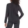 image:imageAmazon Essentials Womens RegularFit Satin Button Down Shirt Available in Plus SizeBlack