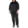 image:imageAmazon Essentials Womens RegularFit Satin Button Down Shirt Available in Plus SizeBlack