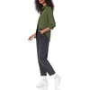 image:imageAmazon Essentials Womens RegularFit Satin Button Down Shirt Available in Plus SizeDark Olive