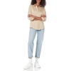 image:imageAmazon Essentials Womens RegularFit Satin Button Down Shirt Available in Plus SizeTan
