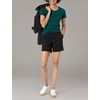 image:imageAmazon Essentials Womens RegularFit ShortSleeve Crewneck TShirt Multipacks2pack Dark GreenPowder Blue