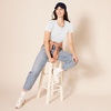 image:imageAmazon Essentials Womens RegularFit ShortSleeve Crewneck TShirt MultipacksBlue Tie DyeWhite