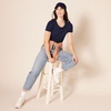 image:imageAmazon Essentials Womens RegularFit ShortSleeve Crewneck TShirt MultipacksBurgundyNavy