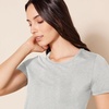 image:imageAmazon Essentials Womens RegularFit ShortSleeve Crewneck TShirt MultipacksCharcoal HeatherLight Grey Heather