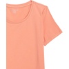 image:imageAmazon Essentials Womens RegularFit ShortSleeve Crewneck TShirt MultipacksCoral OrangeGolden Yellow