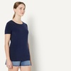 image:imageAmazon Essentials Womens RegularFit ShortSleeve Crewneck TShirt MultipacksDark GreenNavy