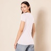 image:imageAmazon Essentials Womens RegularFit ShortSleeve Crewneck TShirt MultipacksLight Grey HeatherLight Pink