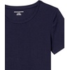 image:imageAmazon Essentials Womens RegularFit ShortSleeve Crewneck TShirt MultipacksNavyPurple