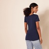 image:imageAmazon Essentials Womens RegularFit ShortSleeve Crewneck TShirt MultipacksNavyWhite