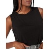 image:imageAmazon Essentials Womens RelaxedFit Sleeveless Muscle Tank TopBlack