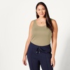image:imageAmazon Essentials Womens SlimFit Ribbed Scoop Neck Tank TopsBeige
