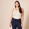 image:imageAmazon Essentials Womens SlimFit Ribbed Scoop Neck Tank TopsBeigeDusted Pearl