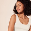 image:imageAmazon Essentials Womens SlimFit Ribbed Scoop Neck Tank TopsBeigeDusted Pearl