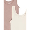 image:imageAmazon Essentials Womens SlimFit Ribbed Scoop Neck Tank TopsBeigeDusted Pearl