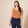 image:imageAmazon Essentials Womens SlimFit Ribbed Scoop Neck Tank TopsBrick RedCaramel