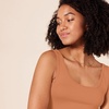image:imageAmazon Essentials Womens SlimFit Ribbed Scoop Neck Tank TopsBrick RedCaramel