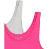 image:imageAmazon Essentials Womens SlimFit Ribbed Scoop Neck Tank TopsBright PinkGrey Heather