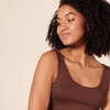 image:imageAmazon Essentials Womens SlimFit Ribbed Scoop Neck Tank TopsBrown