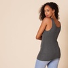 image:imageAmazon Essentials Womens SlimFit Ribbed Scoop Neck Tank TopsBurgundyCharcoal Heather