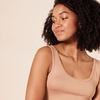 image:imageAmazon Essentials Womens SlimFit Ribbed Scoop Neck Tank TopsCamel