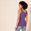 image:imageAmazon Essentials Womens SlimFit Ribbed Scoop Neck Tank TopsCharcoal HeatherDark Purple