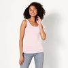 image:imageAmazon Essentials Womens SlimFit Ribbed Scoop Neck Tank TopsCoral PinkLight Pink