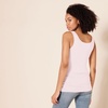 image:imageAmazon Essentials Womens SlimFit Ribbed Scoop Neck Tank TopsLight Grey HeatherLight Pink