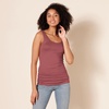 image:imageAmazon Essentials Womens SlimFit Ribbed Scoop Neck Tank TopsPlum