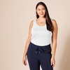 image:imageAmazon Essentials Womens SlimFit Ribbed Scoop Neck Tank TopsWhite