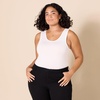 image:imageAmazon Essentials Womens SlimFit Ribbed Scoop Neck Tank TopsWhiteYellow