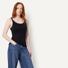 image:imageAmazon Essentials Womens SlimFit Thin Strap Tank Pack of 2BlackOlive