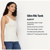 image:imageAmazon Essentials Womens SlimFit Thin Strap Tank Pack of 2Oatmeal HeatherLight Pink