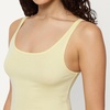 image:imageAmazon Essentials Womens SlimFit Thin Strap Tank Pack of 2Pastel YellowWhite