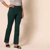image:imageAmazon Essentials Womens Stretchy Ponte PullOn Mid Rise Ankle Length PantsDark Green