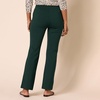image:imageAmazon Essentials Womens Stretchy Ponte PullOn Mid Rise Ankle Length PantsDark Green