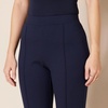 image:imageAmazon Essentials Womens Stretchy Ponte PullOn Mid Rise Ankle Length PantsNavy