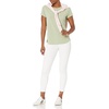 image:imageAmazon Essentials Womens Studio RelaxedFit Lightweight Crewneck TShirt Available in Plus SizeLight Green