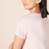 image:imageAmazon Essentials Womens Studio RelaxedFit Lightweight Crewneck TShirt Available in Plus SizeLight Pink