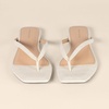 image:imageAmazon Essentials Womens Thong SandalsCream Faux Crocodile