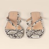 image:imageAmazon Essentials Womens Thong SandalsGrey Faux Snakeskin