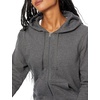 image:imageAmazon Essentials womens Fleece FullZipCharcoal Heather