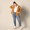 image:imageAmazon Essentials womens Fleece FullZipDark Camel