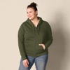 image:imageAmazon Essentials womens Fleece FullZipDark Olive