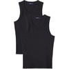 image:imageAmazon Essentials Mens SlimFit Ribbed Tank Top Pack of 2Black