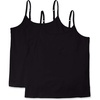 image:imageAmazon Essentials Womens Fitted Tank Top Camisole Undershirts Plus SizeBlack
