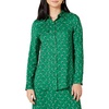 Green White Floral