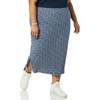 Navy Dots Print