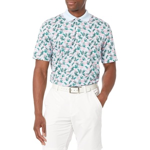 image:imageAmazon Essentials Mens RegularFit QuickDry ShortSleeve Golf Polo ShirtPale Blue Flamingo